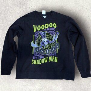 Disney Voodoo Magic Shadow Man Princess & the Frog Sweatshirt Unisex Medium